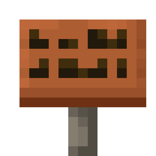 Minecraft Acacia Sign PNG