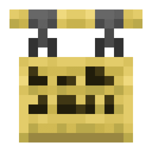 Minecraft Bamboo Hanging Sign PNG