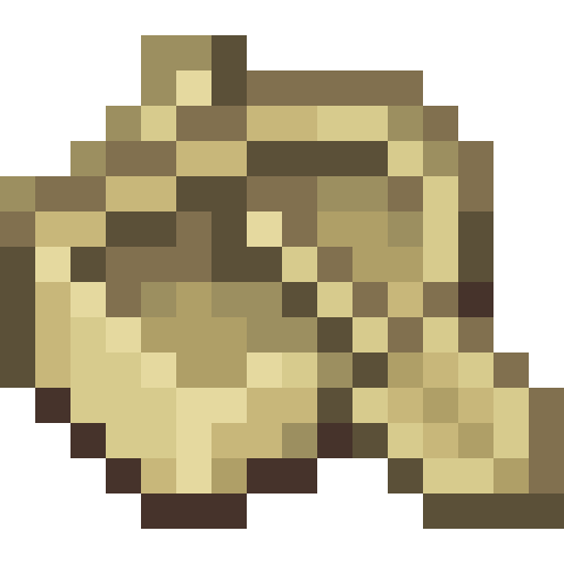 Minecraft Birch Boat PNG