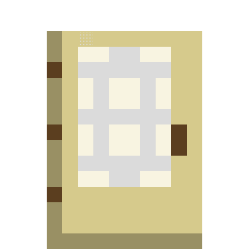 Minecraft Birch Door PNG