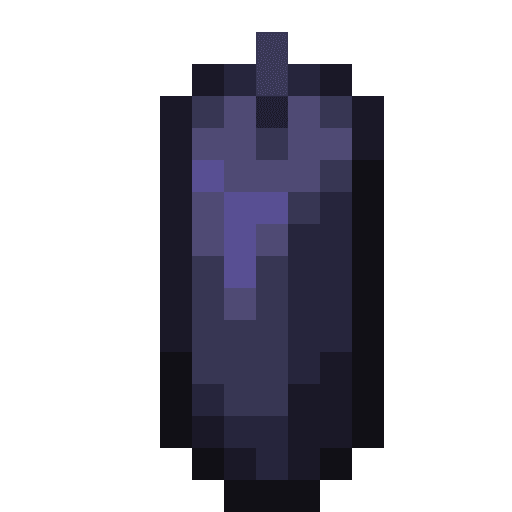 Minecraft Black Candle PNG