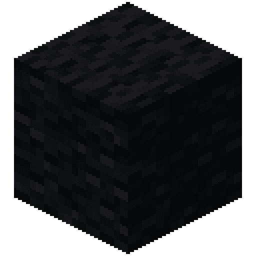 Minecraft Black Wool PNG