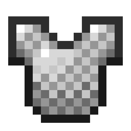 Minecraft Chainmail Chestplate PNG