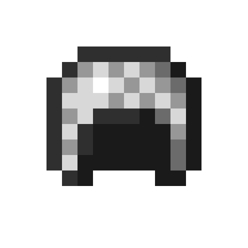 Minecraft Chainmail Helmet PNG