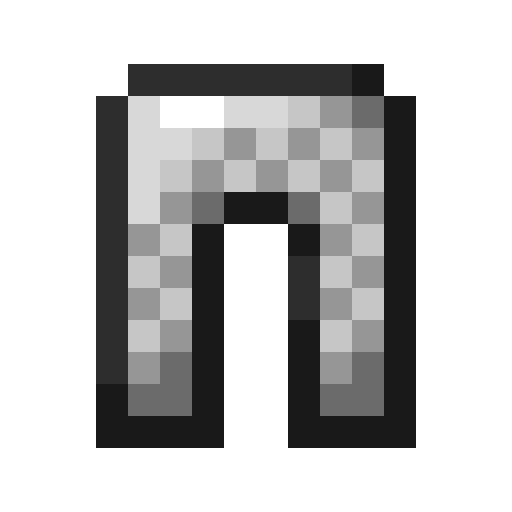 Minecraft Chainmail Leggings PNG