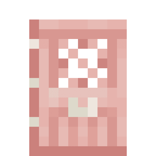 Minecraft Cherry Door PNG
