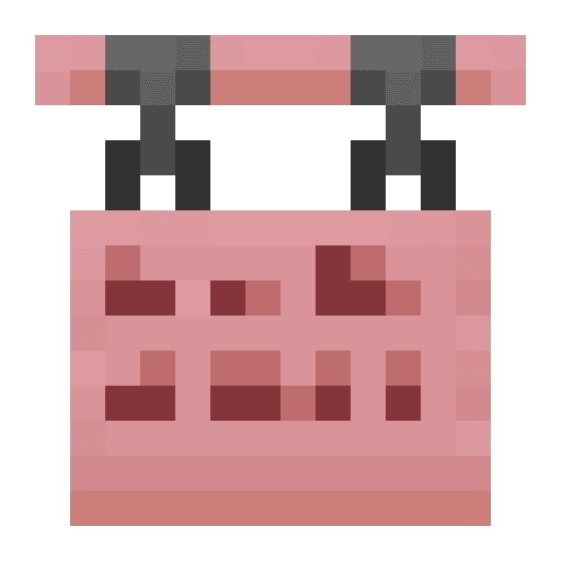 Minecraft Cherry Hanging Sign PNG