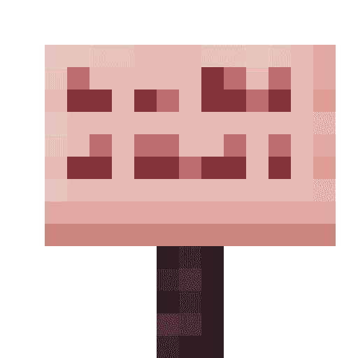 Minecraft Cherry Sign PNG