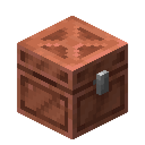 Minecraft Copper Chest PNG