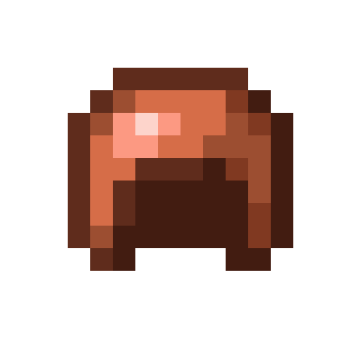 Minecraft Copper Helmet PNG
