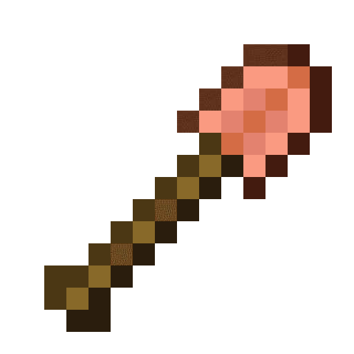 Minecraft Copper Shovel PNG
