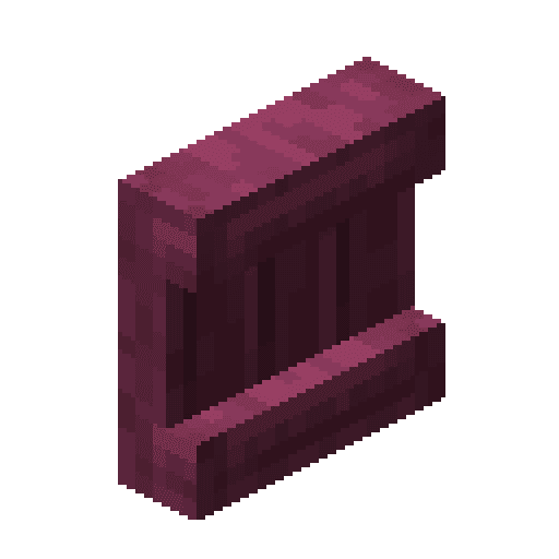 Minecraft Crimson Shelf PNG