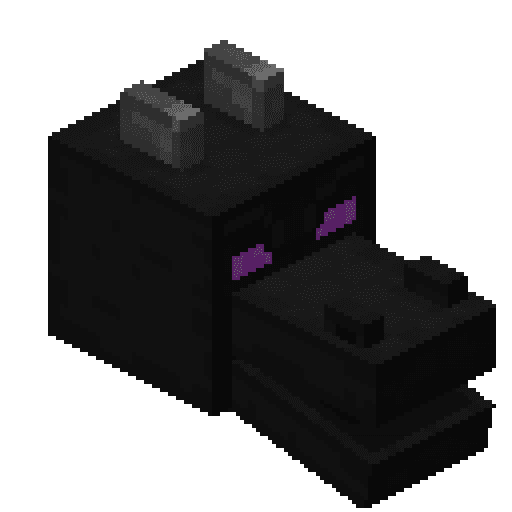Minecraft Dragon Head PNG