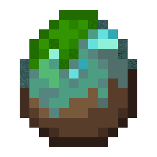 Minecraft Drowned Spawn Egg PNG