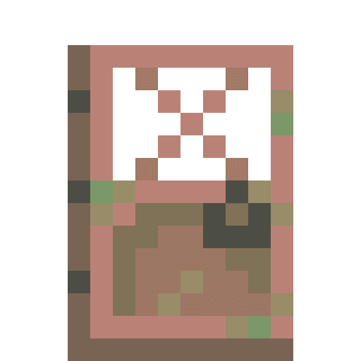Minecraft Exposed Copper Door PNG