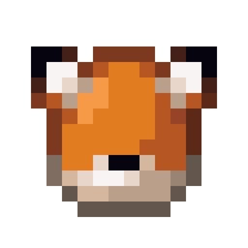 Minecraft Fox Spawn Egg PNG