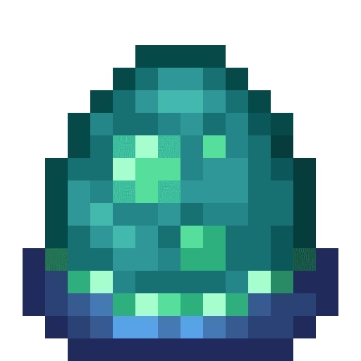 Minecraft Glow Squid Spawn Egg PNG