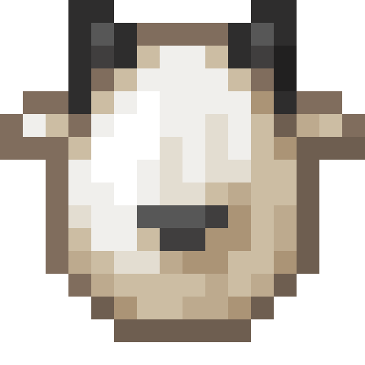 Minecraft Goat Spawn Egg PNG