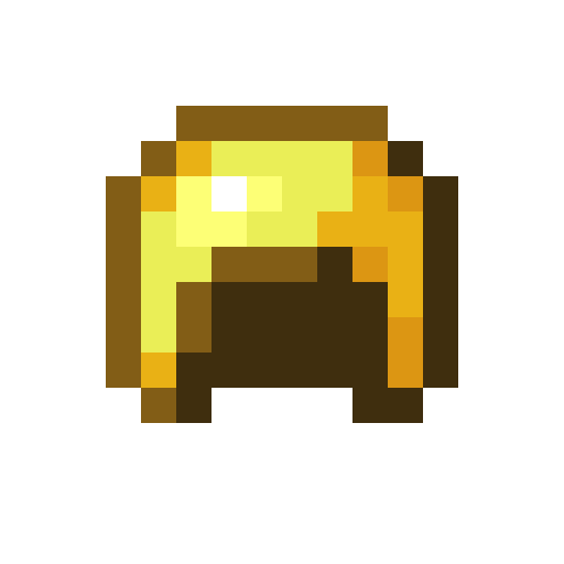 Minecraft Golden Helmet PNG