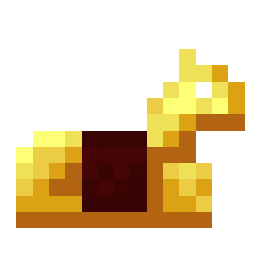 Minecraft Golden Horse Armor PNG