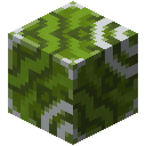 Azulejo verde de Minecraft en PNG