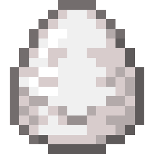 Minecraft Happy Ghast Spawn Egg PNG