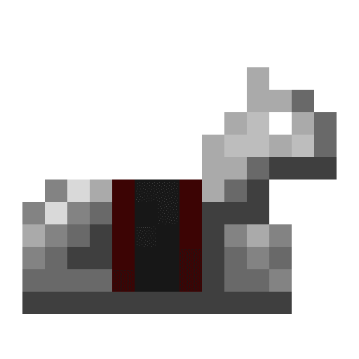 Minecraft Iron Horse Armor PNG