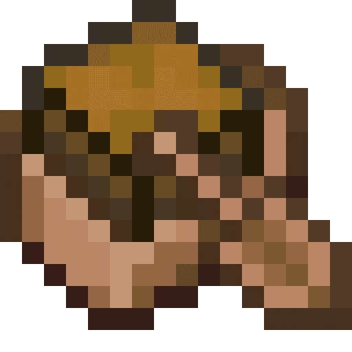 Minecraft Jungle Boat with Chest PNG
