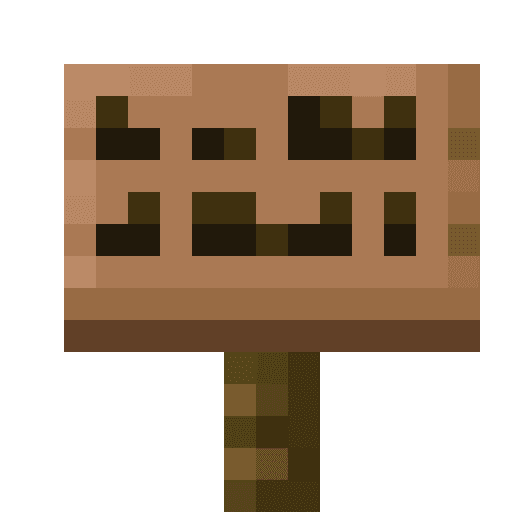 Minecraft Jungle Sign PNG