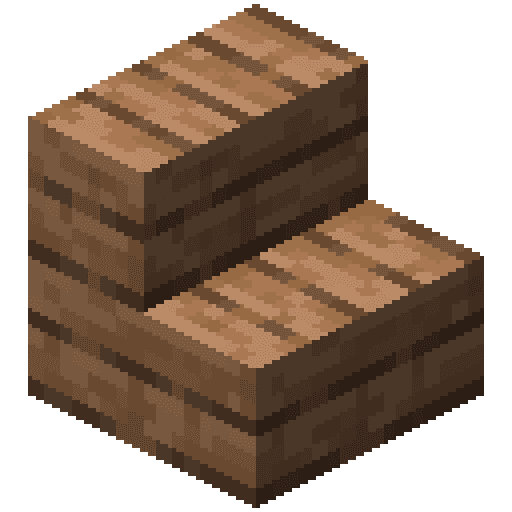 Minecraft Jungle Stairs PNG