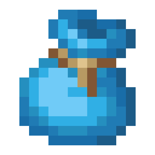 Minecraft Light Blue Bundle PNG