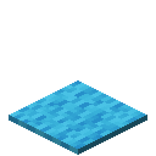 Minecraft Light Blue Carpet PNG