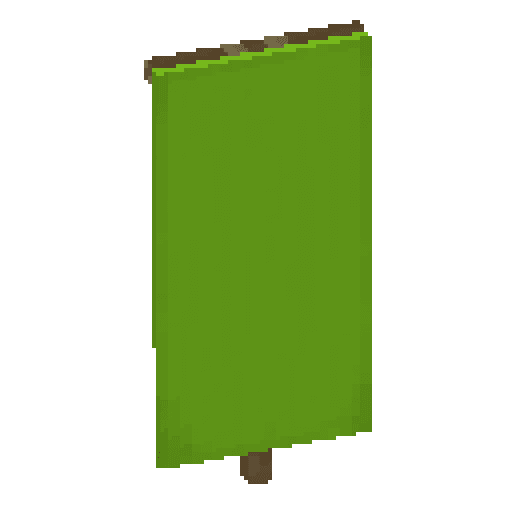 Minecraft Lime Banner PNG