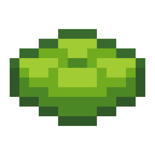 Minecraft Lime Cushion PNG