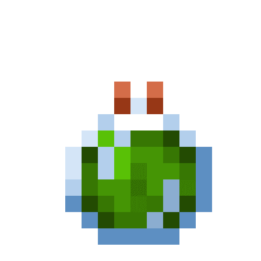 Minecraft Lingering Potion of Luck PNG