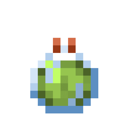 Minecraft Lingering Potion of Night Vision PNG