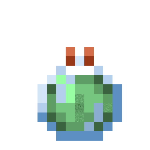 Minecraft Lingering Potion of Oozing PNG
