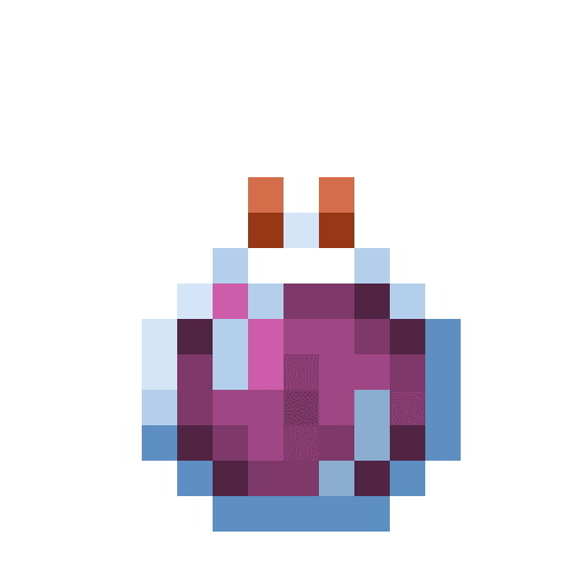 Minecraft Lingering Potion of Regeneration PNG