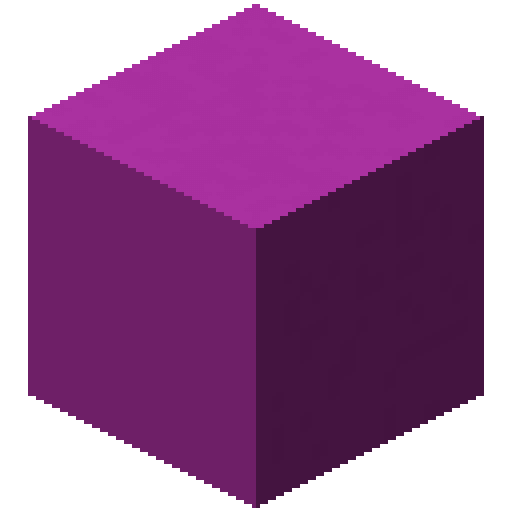 Minecraft Magenta Concrete PNG