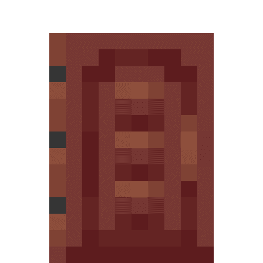 Minecraft Mangrove Door PNG