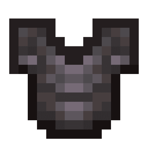 Minecraft Netherite Chestplate PNG