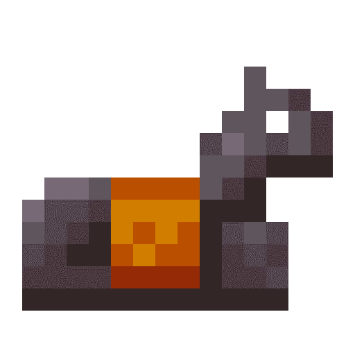 Minecraft Netherite Horse Armor PNG
