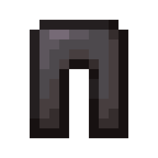 Minecraft Netherite Leggings PNG
