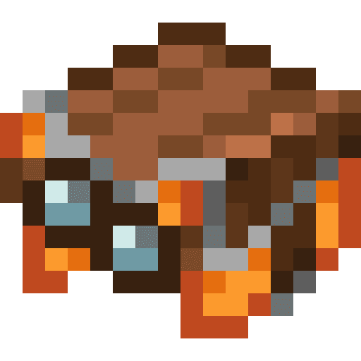 Minecraft Orange Harness PNG