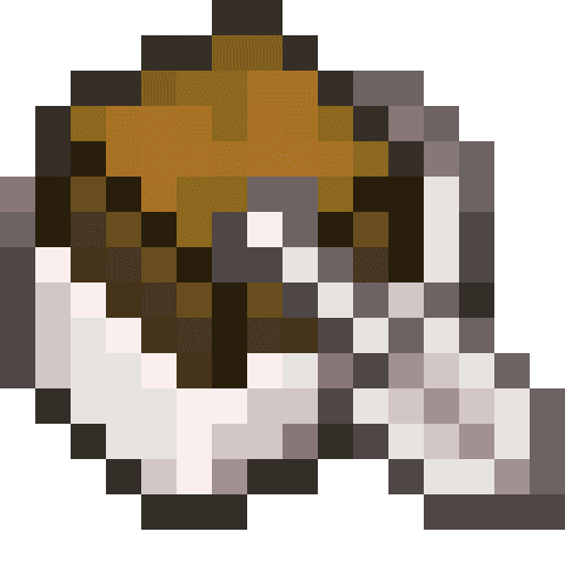 Minecraft Pale Oak Boat with Chest PNG