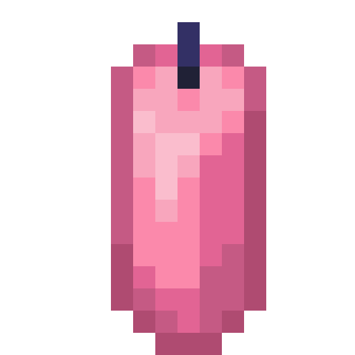 Minecraft Pink Candle PNG