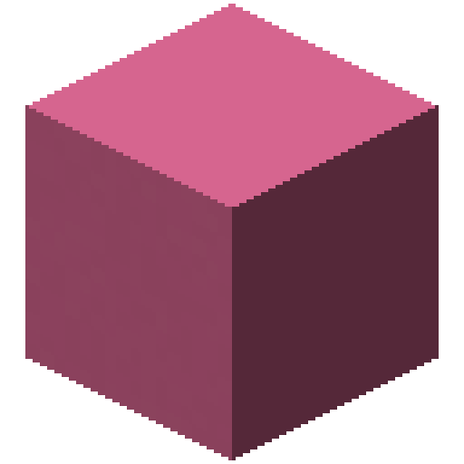 Minecraft Pink Concrete PNG