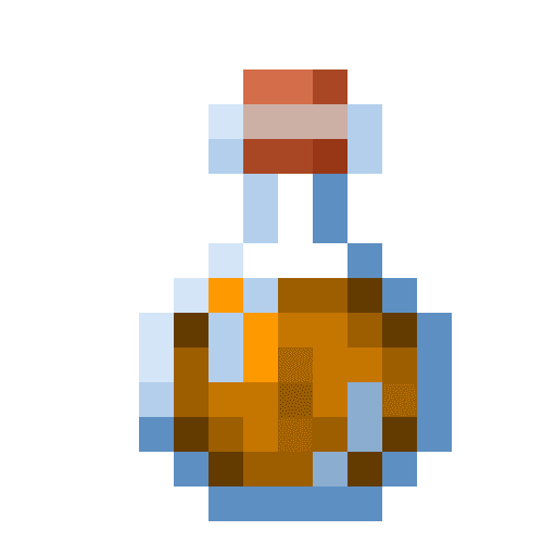 Minecraft Potion of Fire Resistance PNG