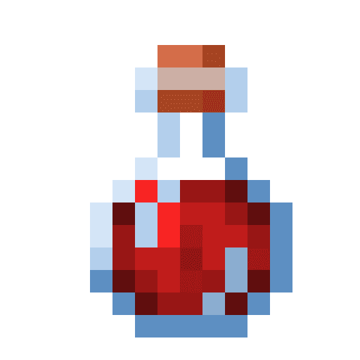 Minecraft Potion of Healing PNG