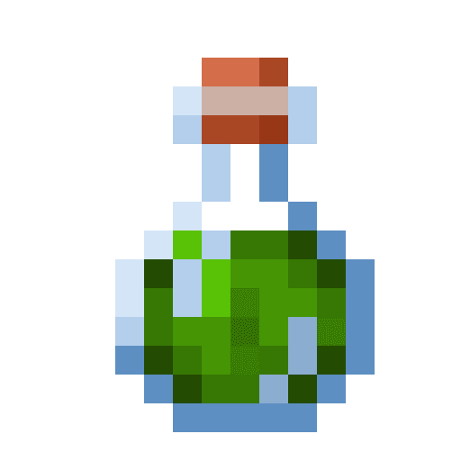 Minecraft Potion of Luck PNG